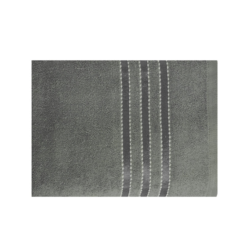 Micro Cotton LuxeDry Comfort Solid Bath Towel - Grey image 6