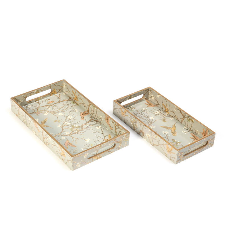 Sterling Flight Wood Serving Tray - Set Of Two media 5
