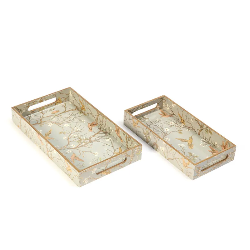 Sterling Flight Wood Serving Tray - Set Of Two media 5