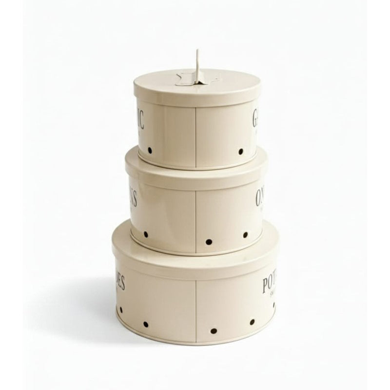 FreshNest Cyl Iron Container (500 mL/1500 mL/3000 mL) - Set of Three media 4