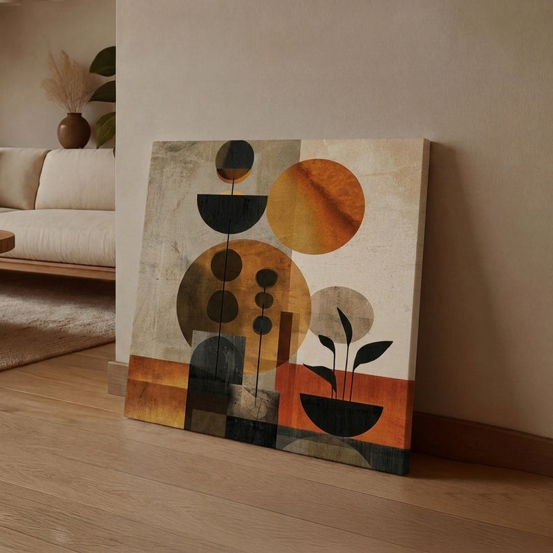 Mystic Geometry Canvas Wall Art