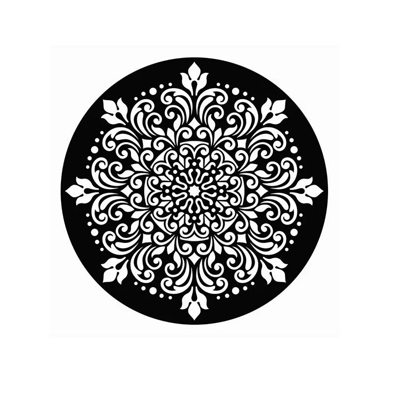 Aaga Mandala Black Iron Wall Accent media 3