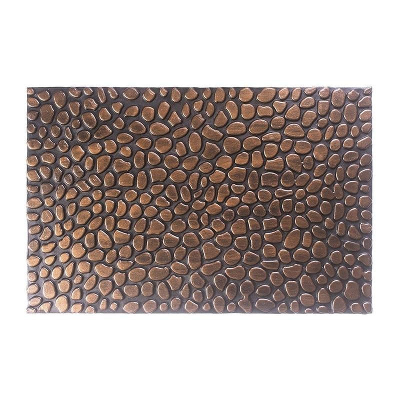 Tivo Abstract Rubber Door Mats - Brown media 7