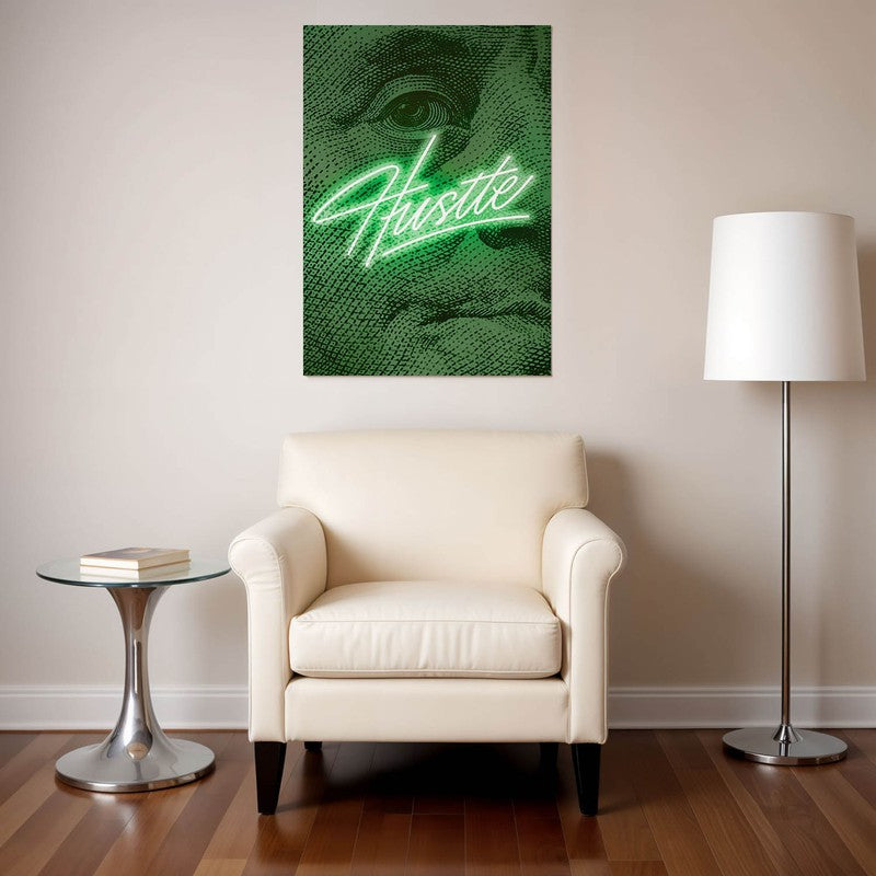 Neon Muse Wall Poster