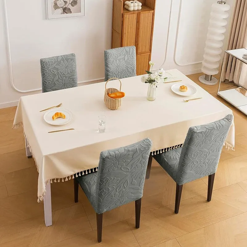 Serena Chair Cover (Grey) - Set Of Four media 1
