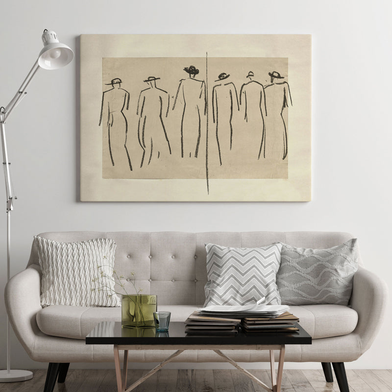 Form In Lines Wood Wall Art