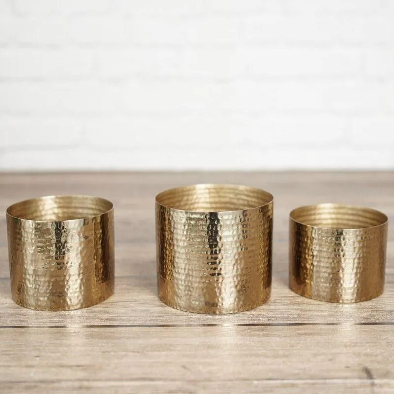 Eliza Metal Planter - Set Of Three media 4