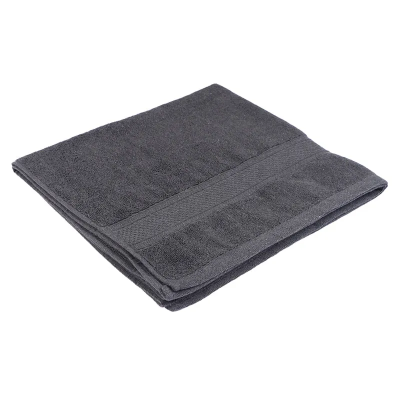Velvique Cotton Bath Towel - Charcoal media 3
