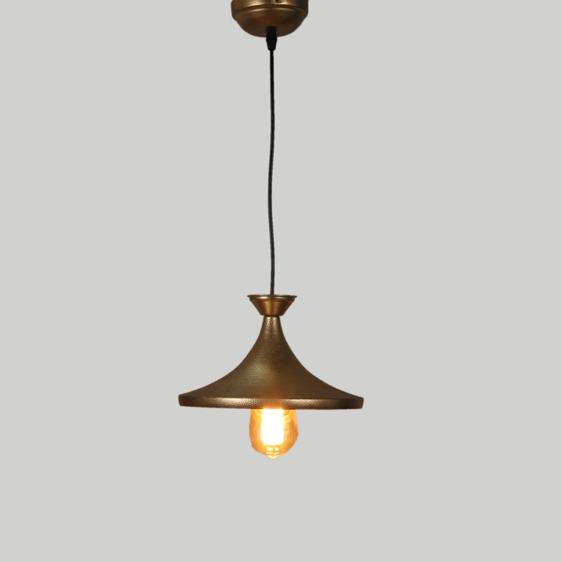 Tassel Iron Ceiling Lamp - Gold media 4