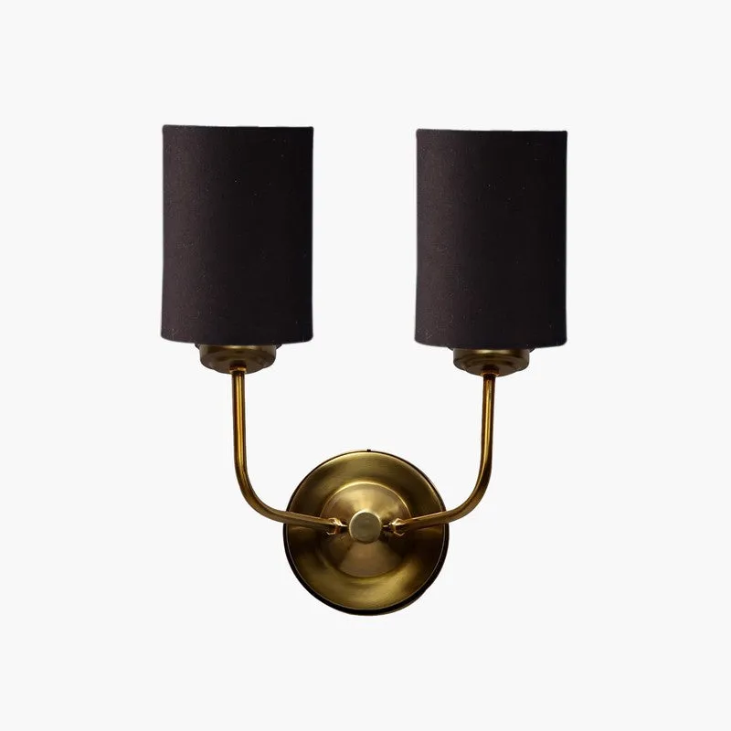 Lumoire Duo Metal Wall Lamp - Gold,Black media 5