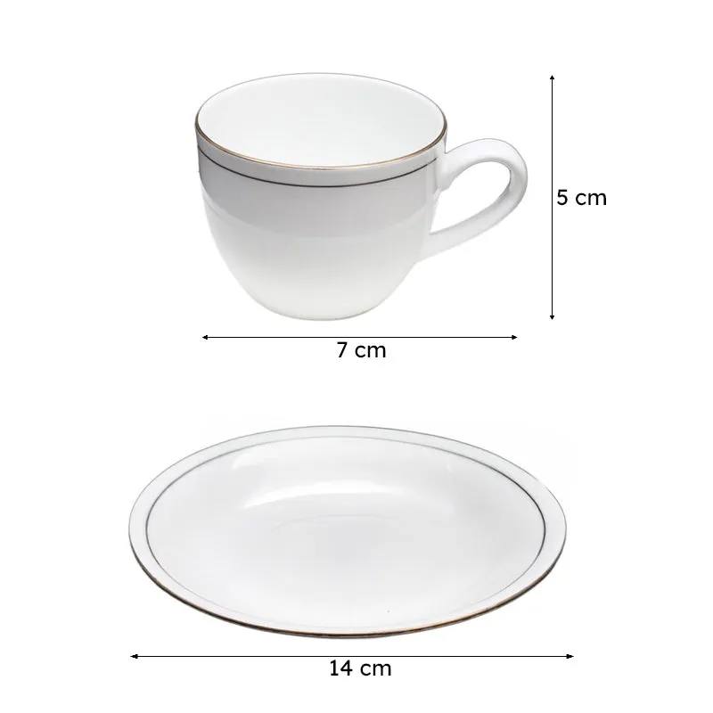 Stella Cup & Saucer (100 ML) - Twelve Piece Set media 7