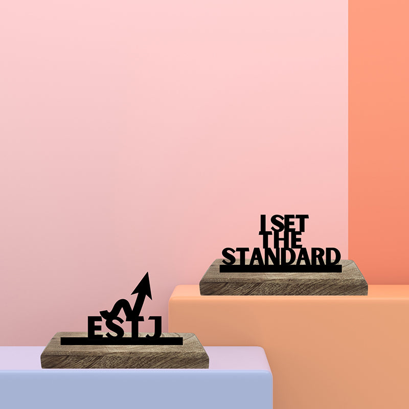 ESTJ Benchmark Showpiece - Set Of Two
