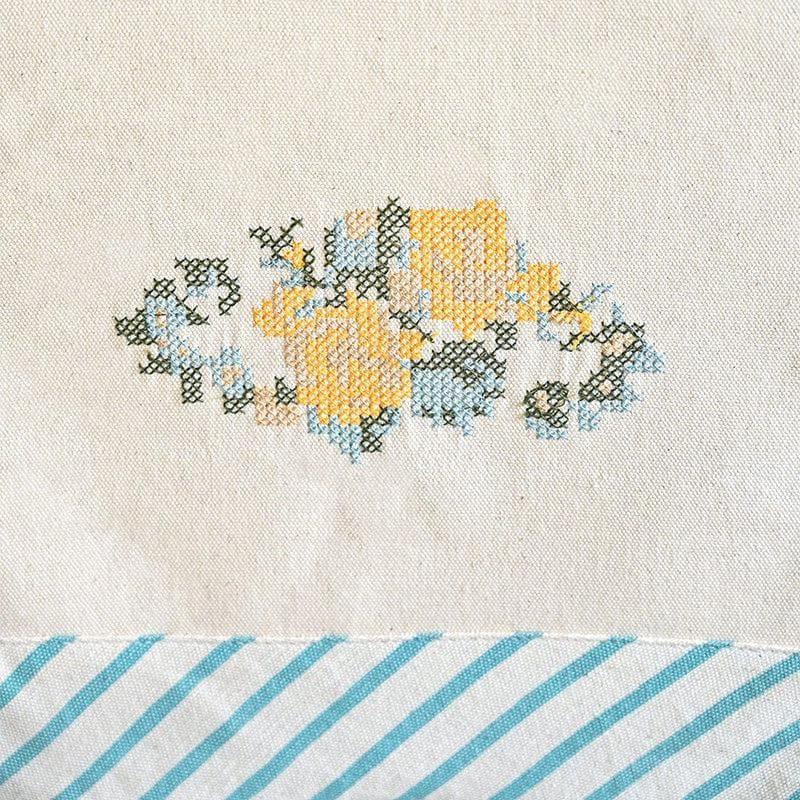 Petal Blush Cotton Table Runner media 5