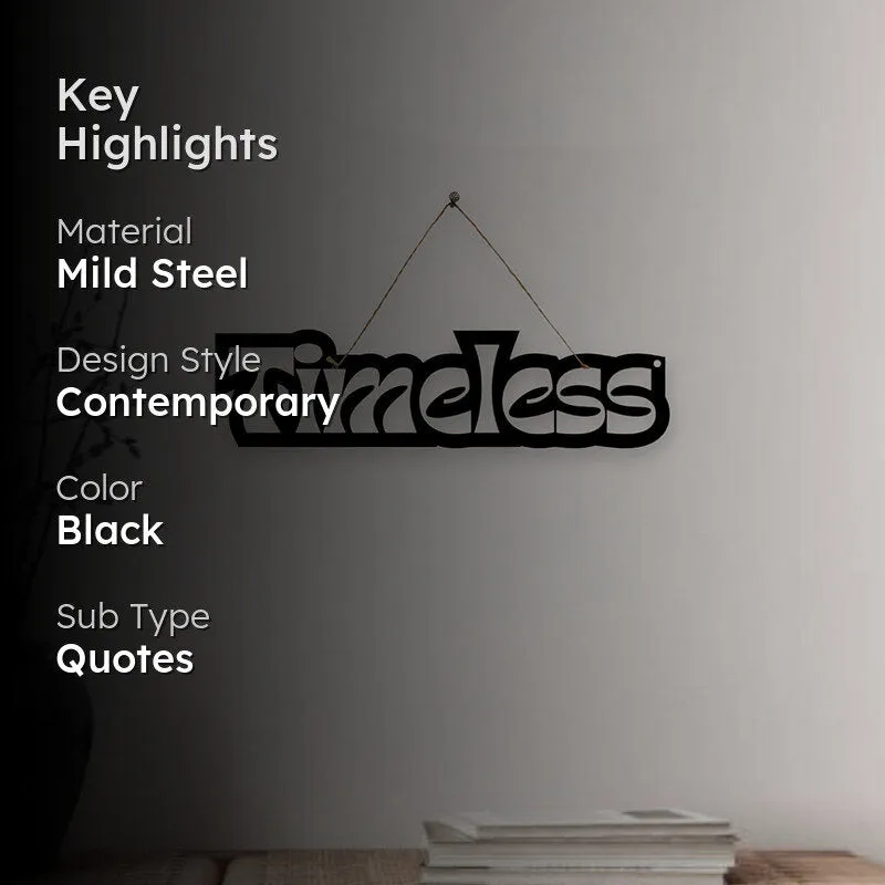Timeless Mild Steel Wall Accent media 2
