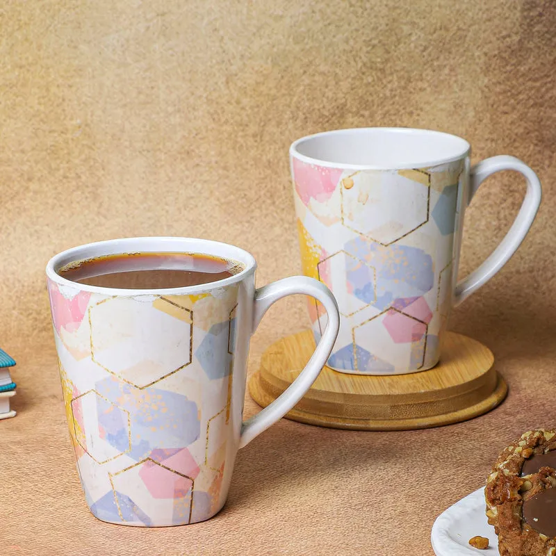 Hexaprint Melamine Coffee Mug (450 mL Each) - Set of Two media 3