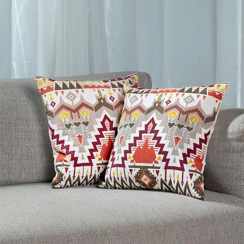 Tribal Treasure Cushion Cover - Set Of Two media 1