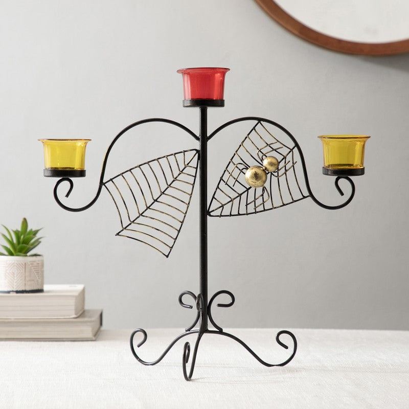 Ornix Metal Tea Light Candle Holder