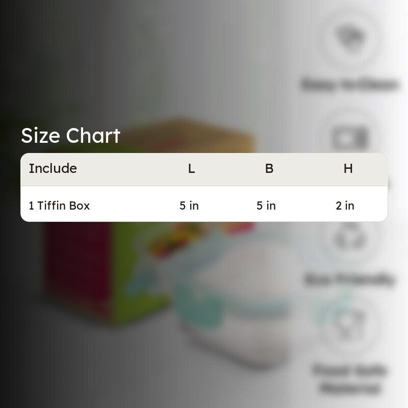 Grabzo Leak Proof Glass Lunch Box - 310 ML media 12