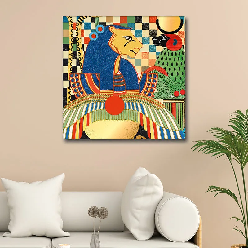 Egyptian Divinity Canvas Wall Art media 1