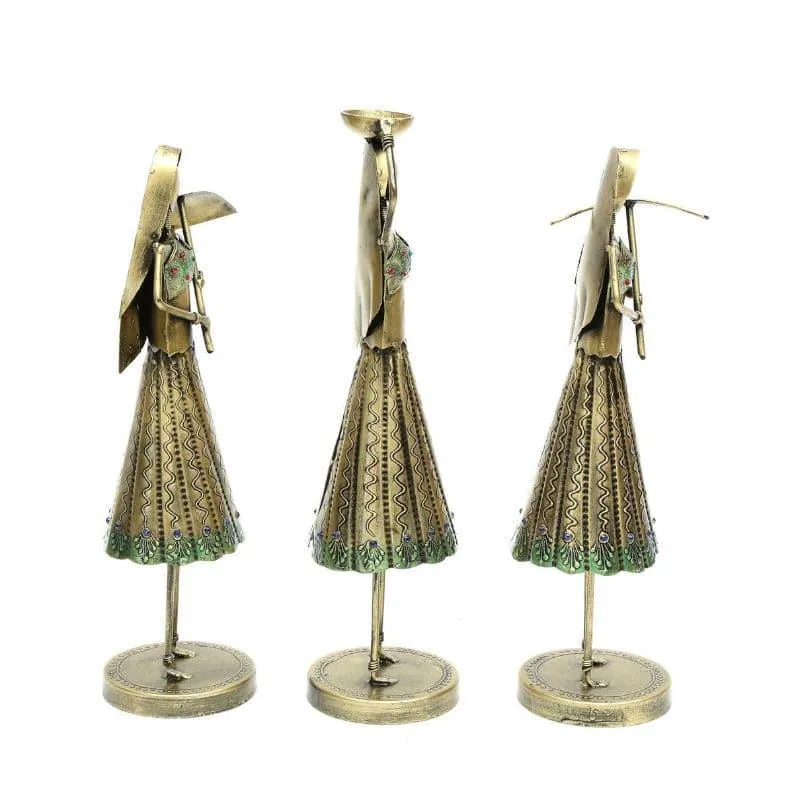 Folk Women  Showpiece - Set Of Three media 5