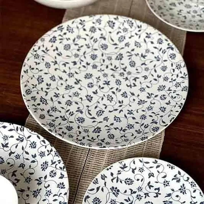 Pop Of Blue Dinner Set - 21 Piece Set media 6