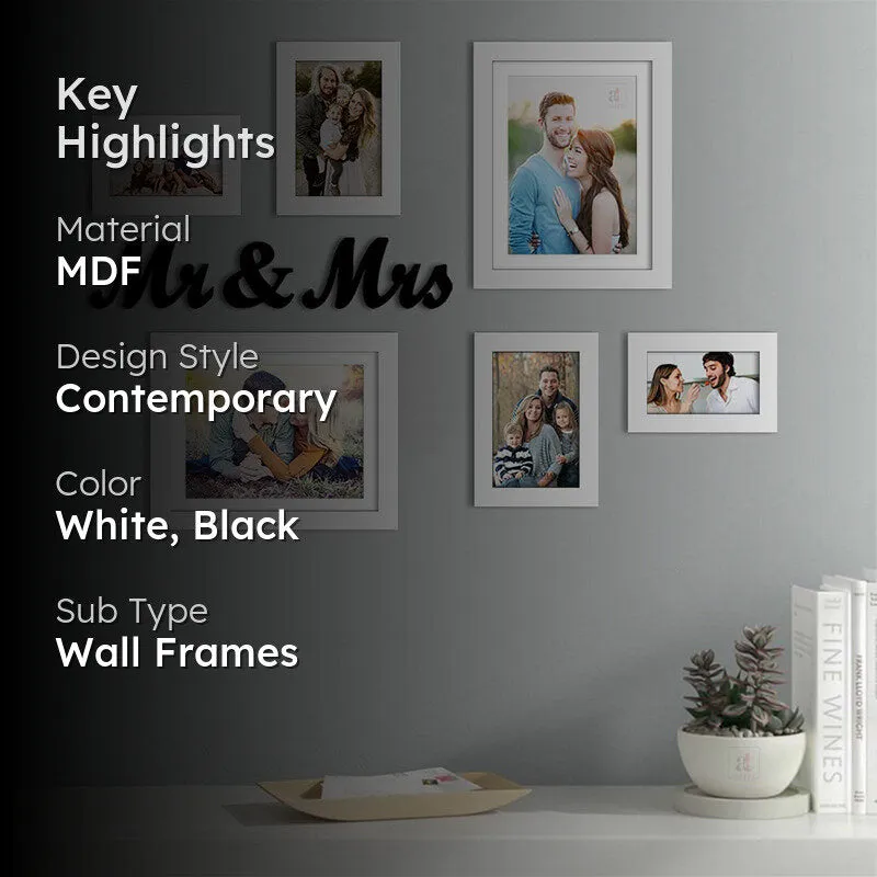 Mr & Mrs Agna Photo Frame - Set Of Six media 2