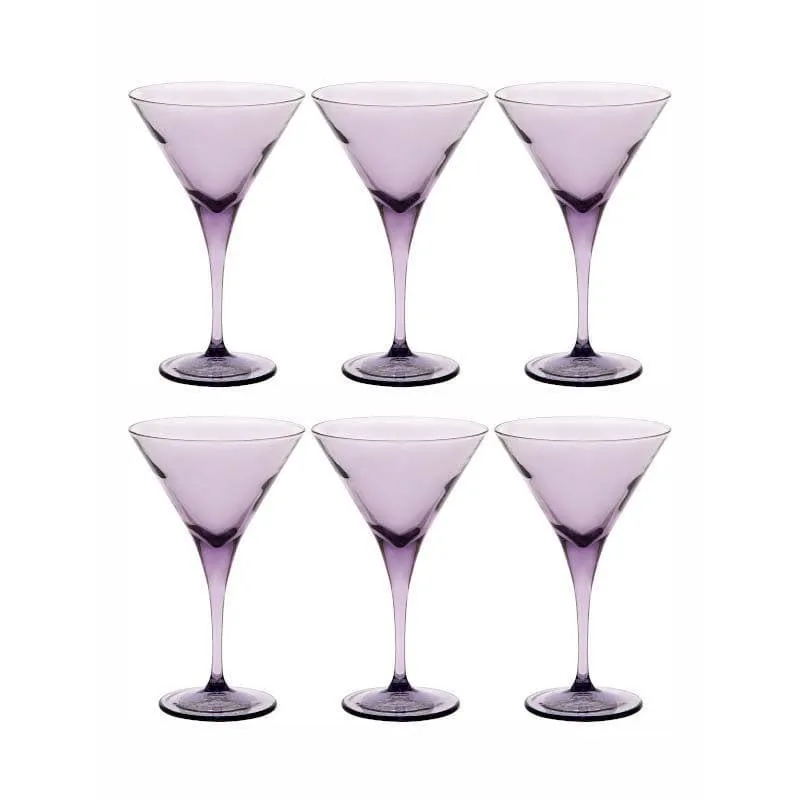 Pasabahce Asica Martini Glasses (250 ML) - Set Of Six media 3