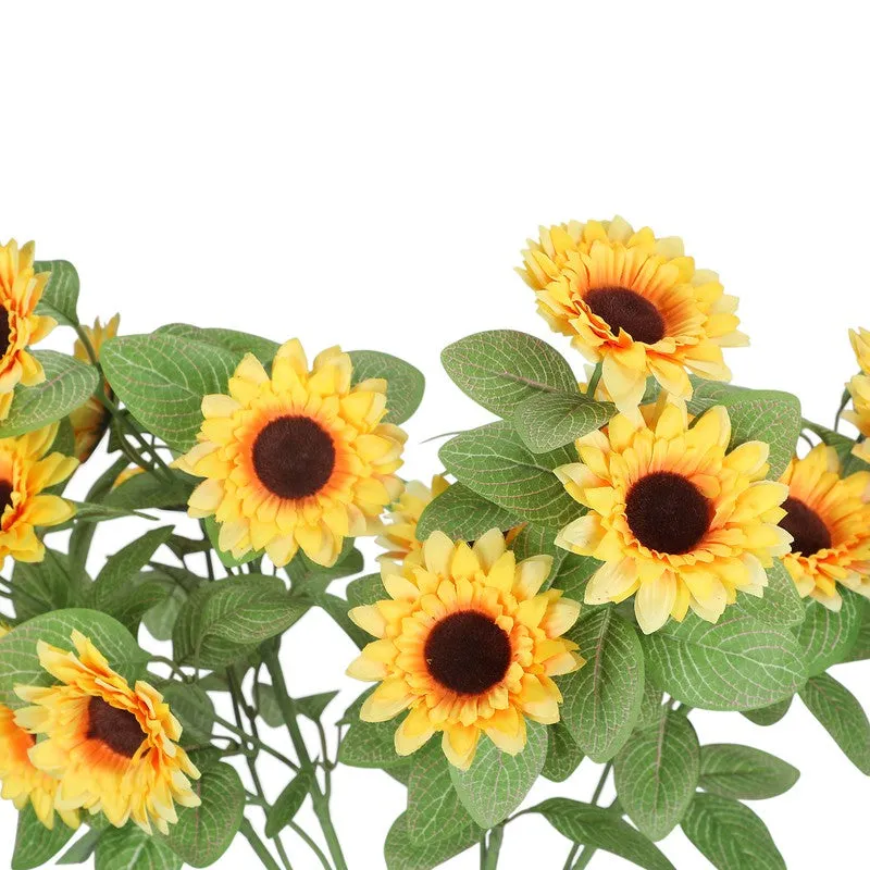 Artificial Sunflower Stick - Set Of Two media 3