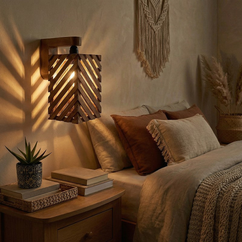 Ondina Wooden Wall Lamp media 3