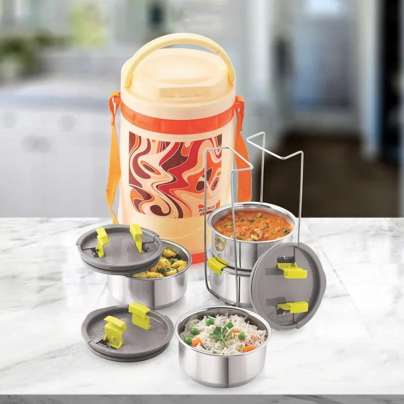 Zenvix Prime Lunch Box & Lunch Carrier - Set of Five media 3