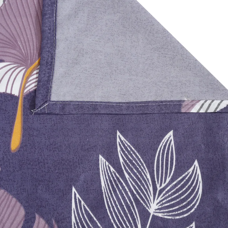 Purple Monstera Diwan Set - Six Piece Set media 6