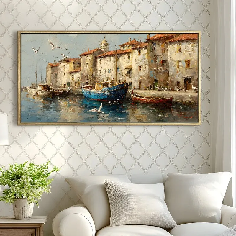 Anchored Canvas Wall Painting With Frame media 4