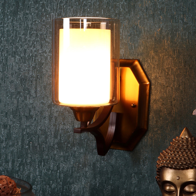 Glen Iron & Glass Wall Lamp