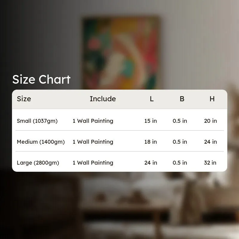 Wild Tender Canvas Wall Painting - Brown Frame media 9