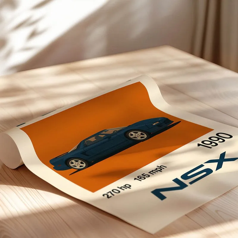 Acura NSX Legacy Wall Poster media 5