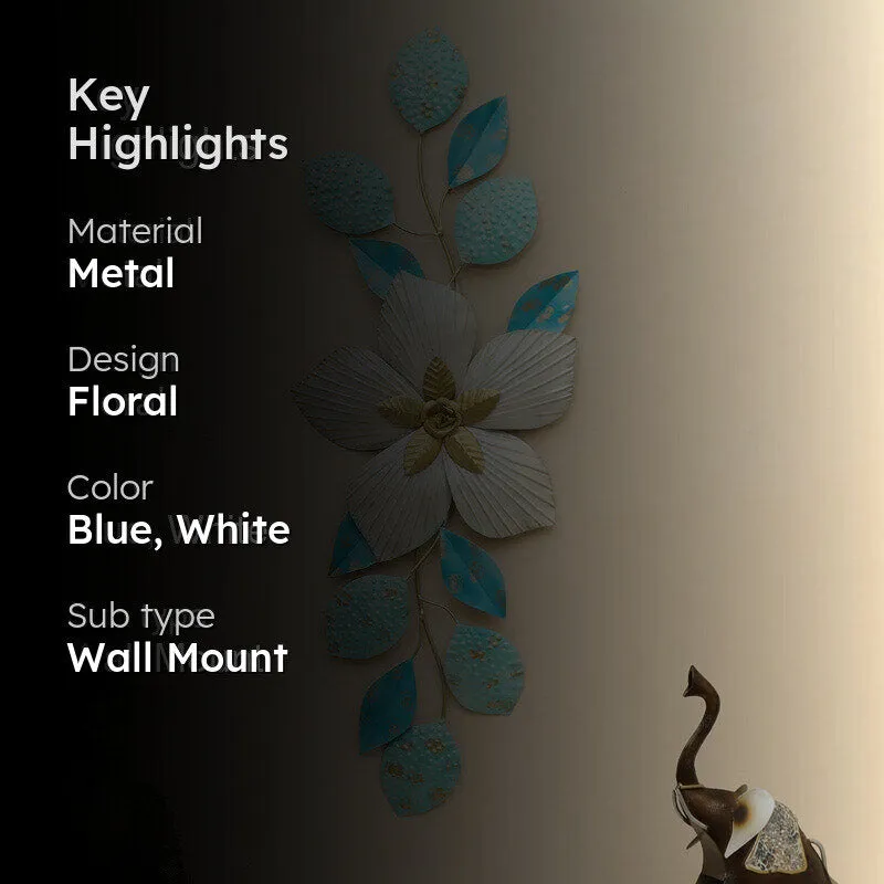 Hinaya Flora Metal Wall Accent media 2
