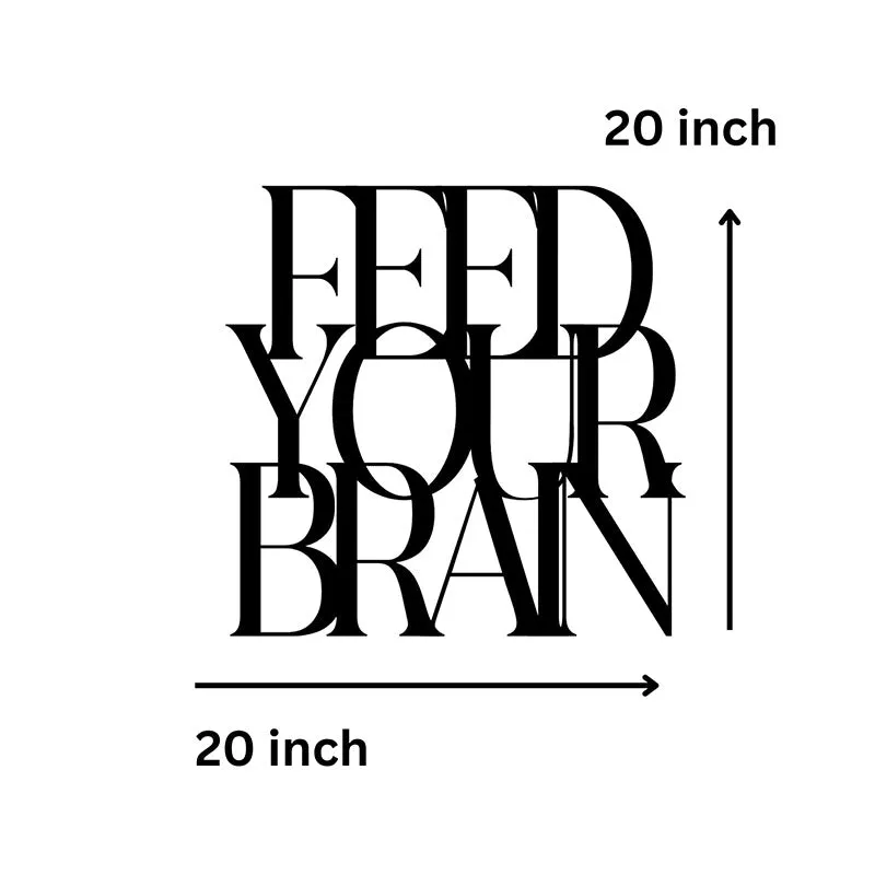 Feed Your Bran Iron Wall Accent media 5