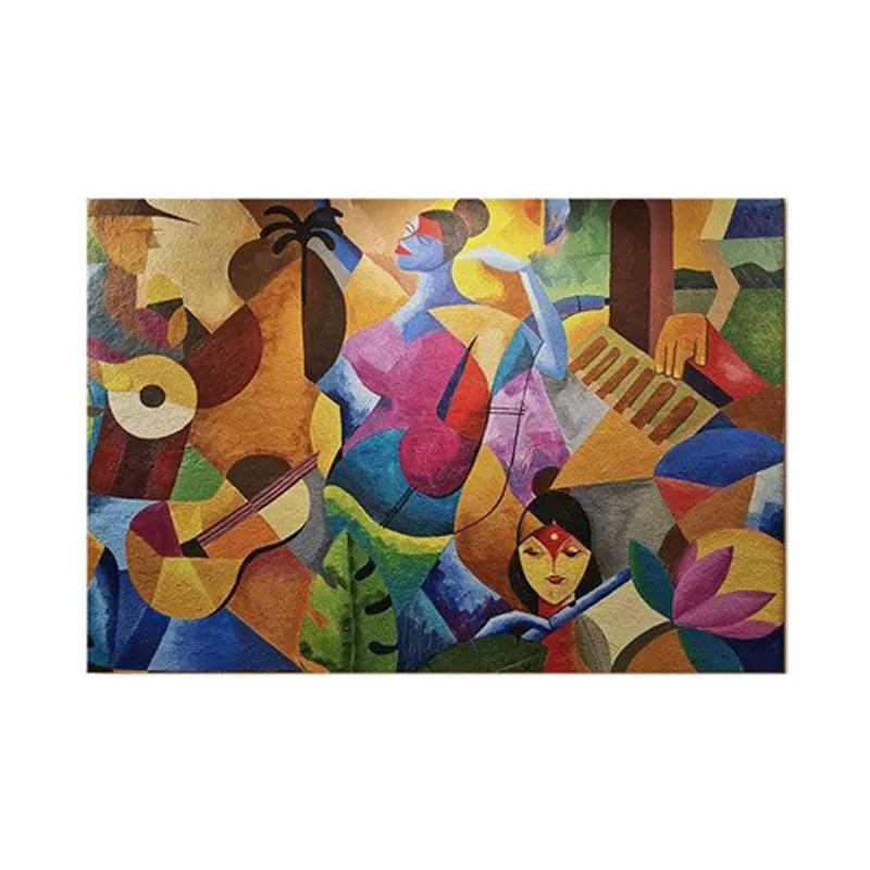 Grace Abstract Art Painting - Gallery Wrap media 6