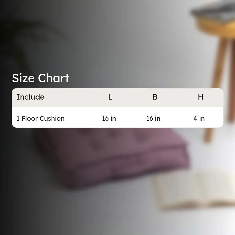Tara Floor Cushion - Lilac Purple media 4