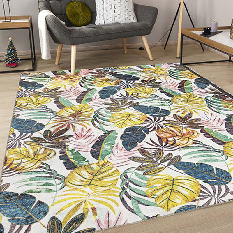 Aiden Tropical Carpet - Yellow & Green media 3