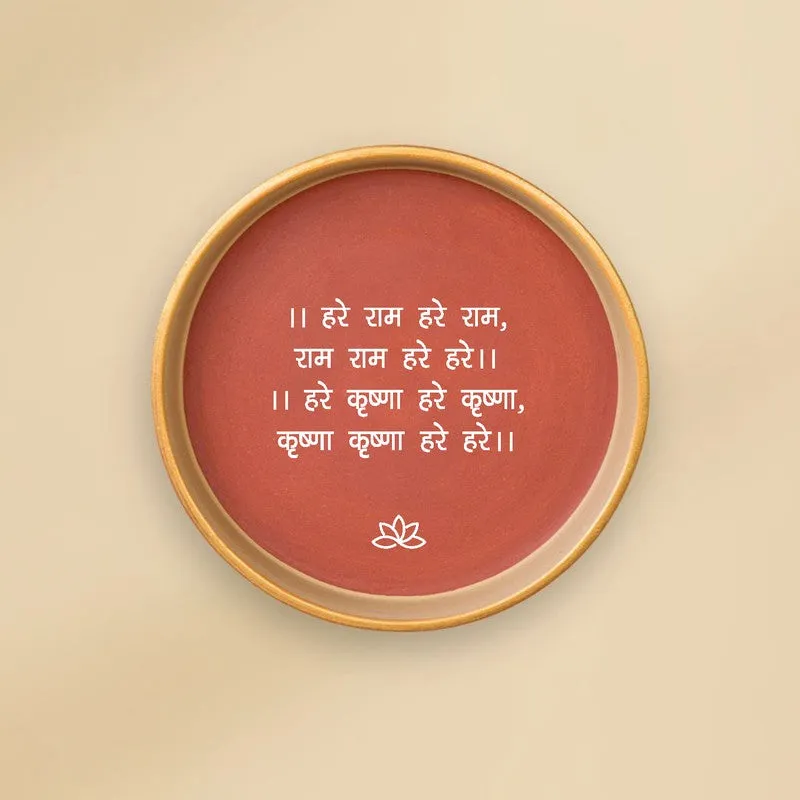 Spiritual Terracotta Wall Plate - Set Of Three media 5