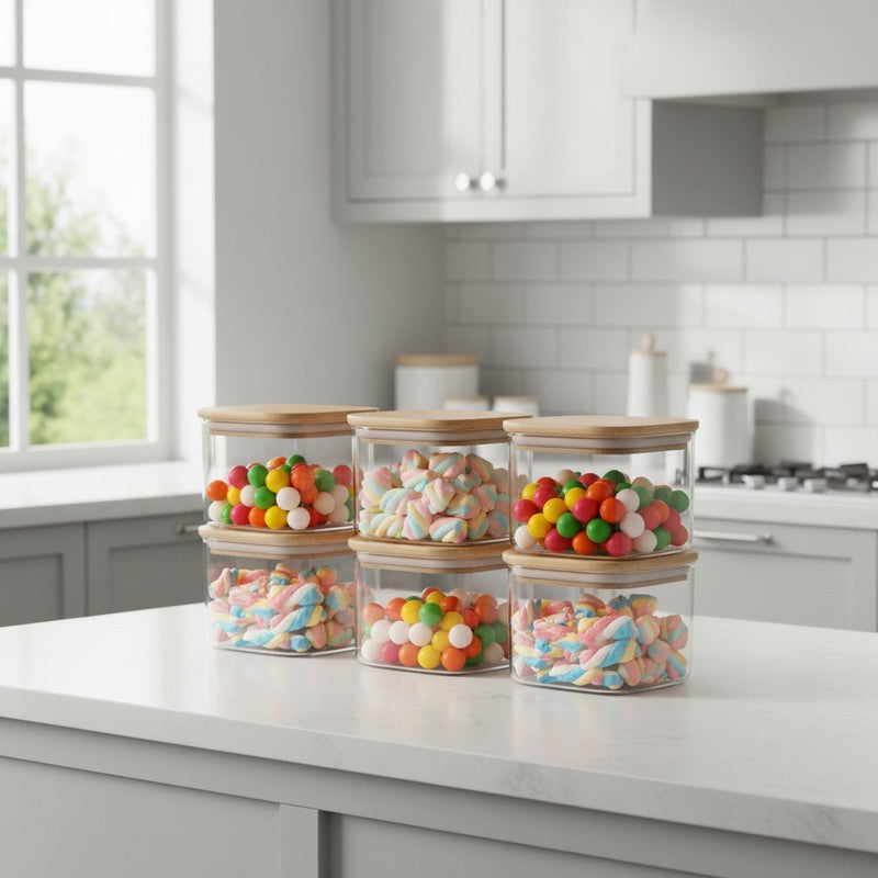 Packi Glass Jar (300 mL Each) - Set Of Six media 3