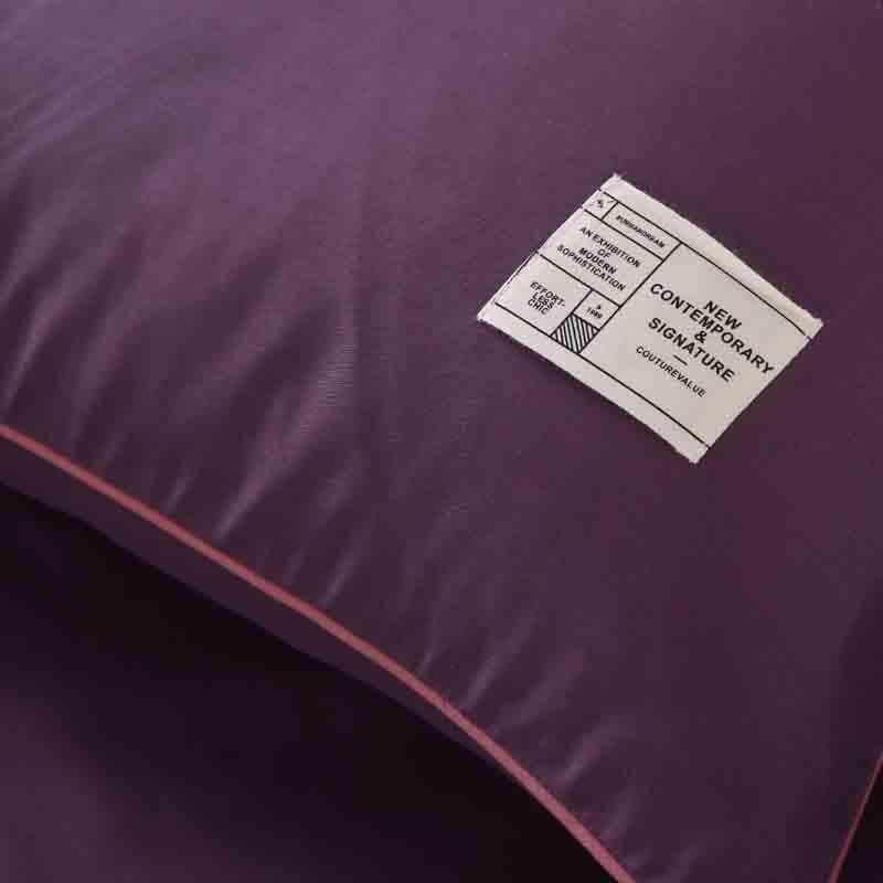 Royal in Mauve Cotton Bedsheet - 210 TC media 5