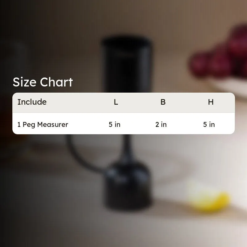 The Fine Measure Stainless Steel Jigger (Black) - 30 ML/60 ML media 8