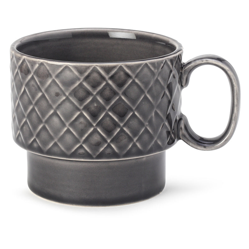 Fjord Ceramic Coffee Mug (500 mL) - Grey media 4