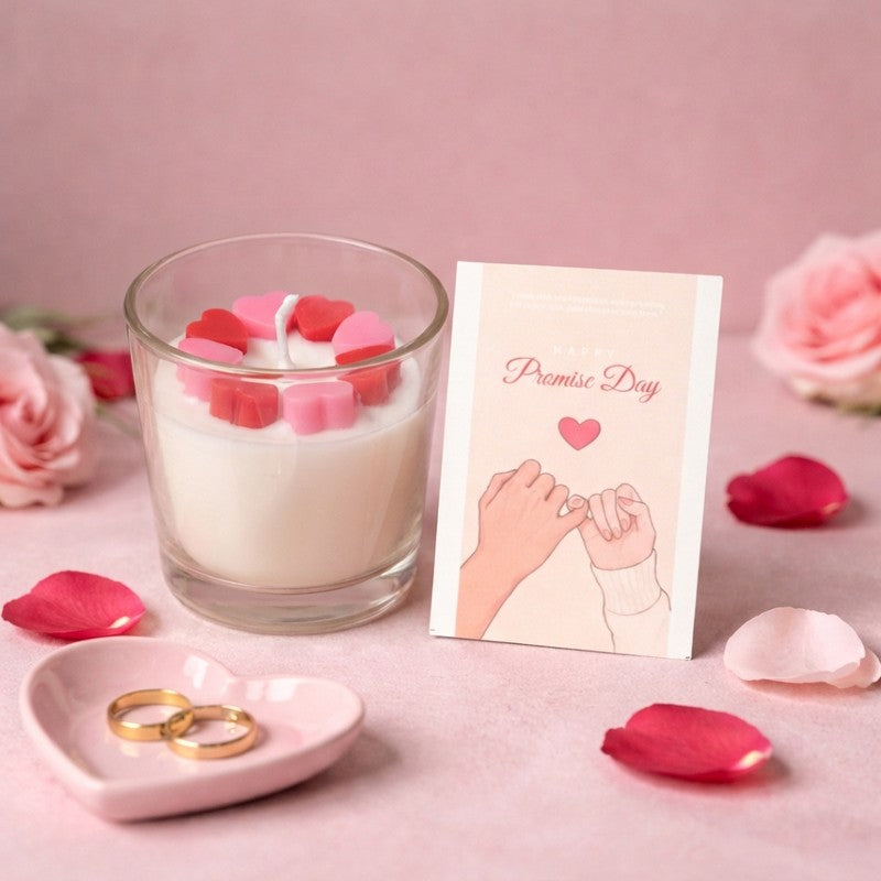 True Love Glow Candle Set - Red media 2