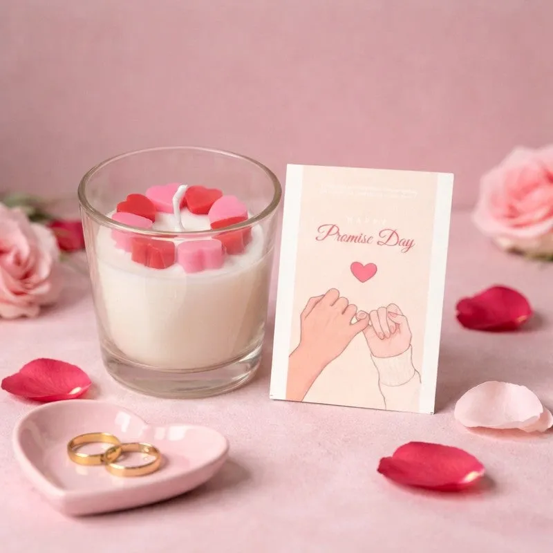 True Love Glow Candle Set - Red media 2