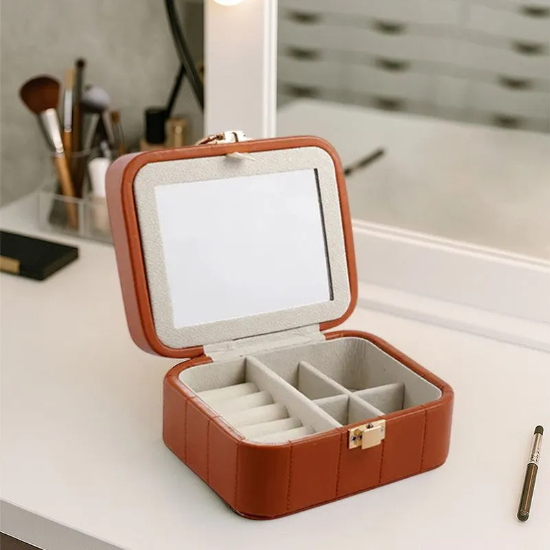 Opaline Faux Leather Jewel Box media 4