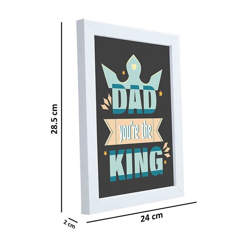 Dad You're The King Wall Art media 8