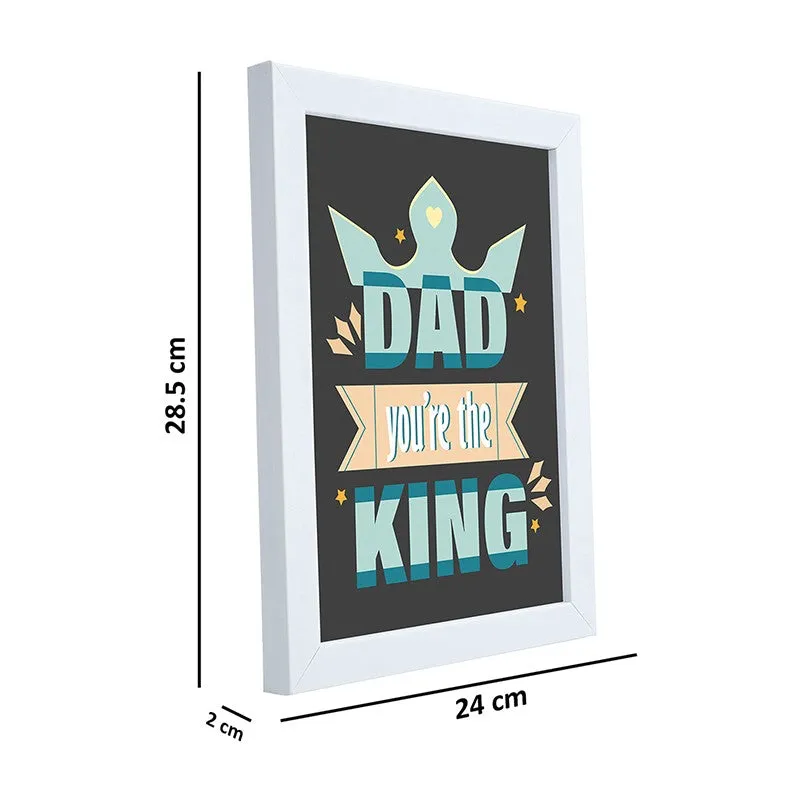 Dad You're The King Wall Art media 8